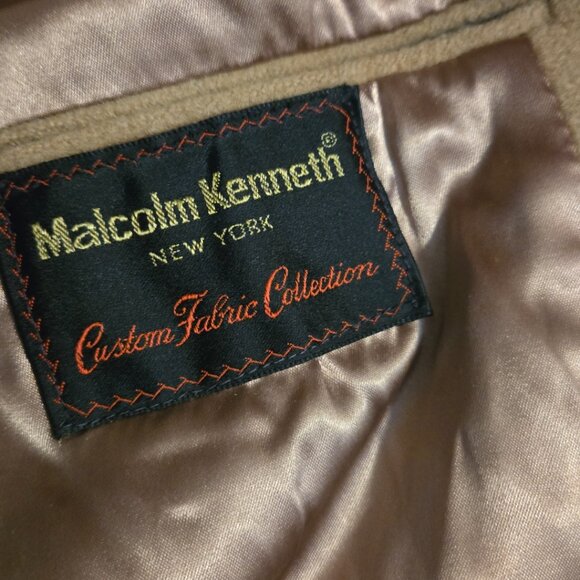 Vintage men's long wool overcoat - Picture 5 of 6